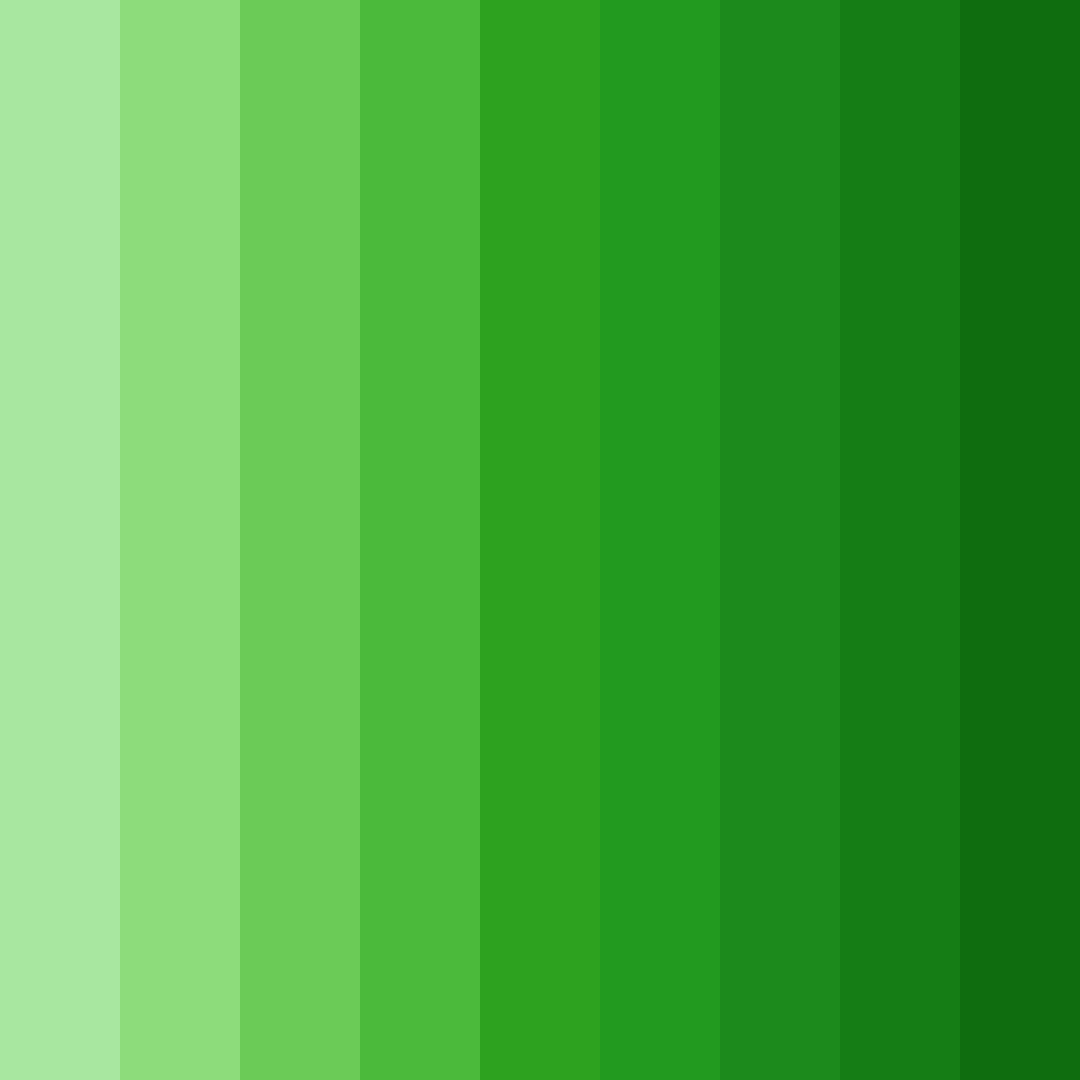 Download emerald embrace color palette PNG image (square)