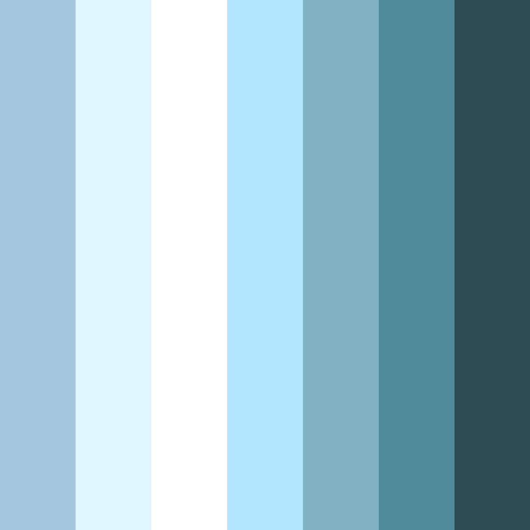 Download celestial serenity color palette PNG image (square)