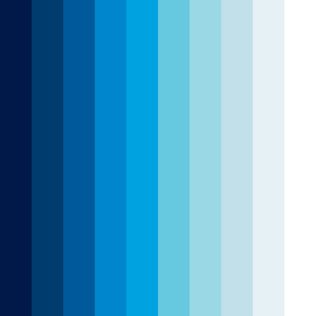 Download oceanic serenity color palette PNG image (square)