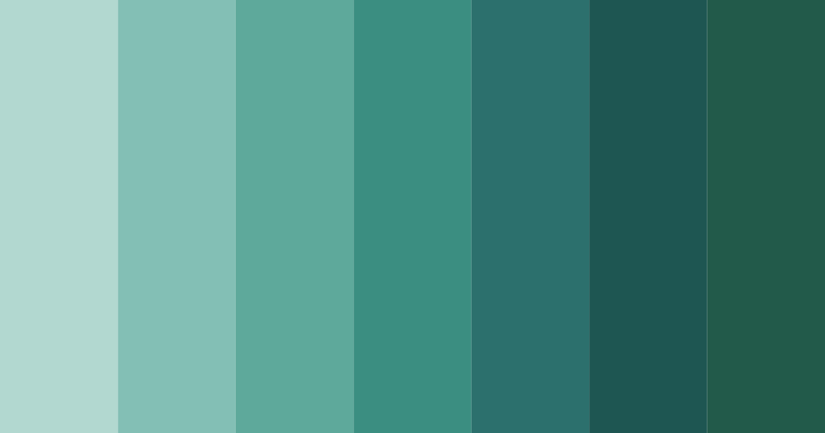 Download oceanic serenity color palette PNG image (landscape)