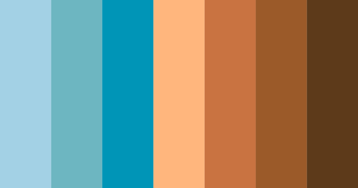 Download coastal ember color palette PNG image (landscape)