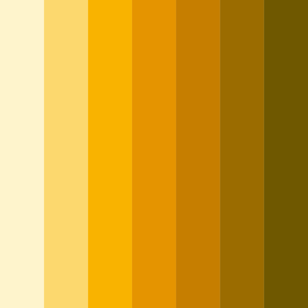Download golden dusk color palette PNG image (square)