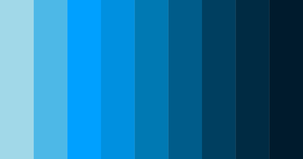 Download oceanic harmony color palette PNG image (landscape)