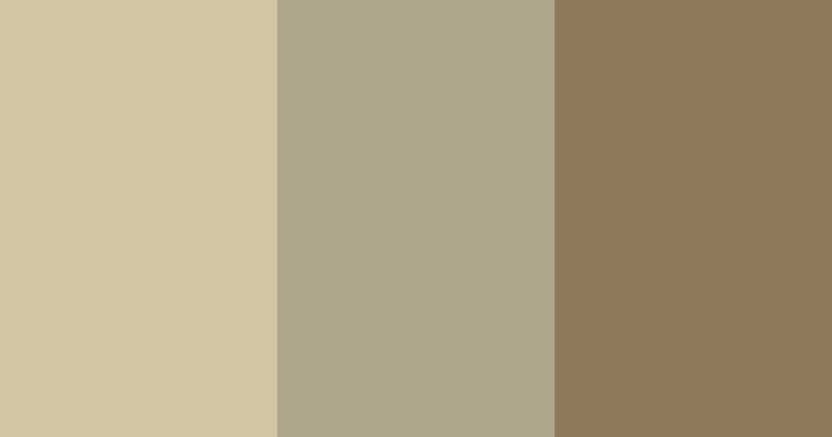 Download kaki shades color palette PNG image (landscape)