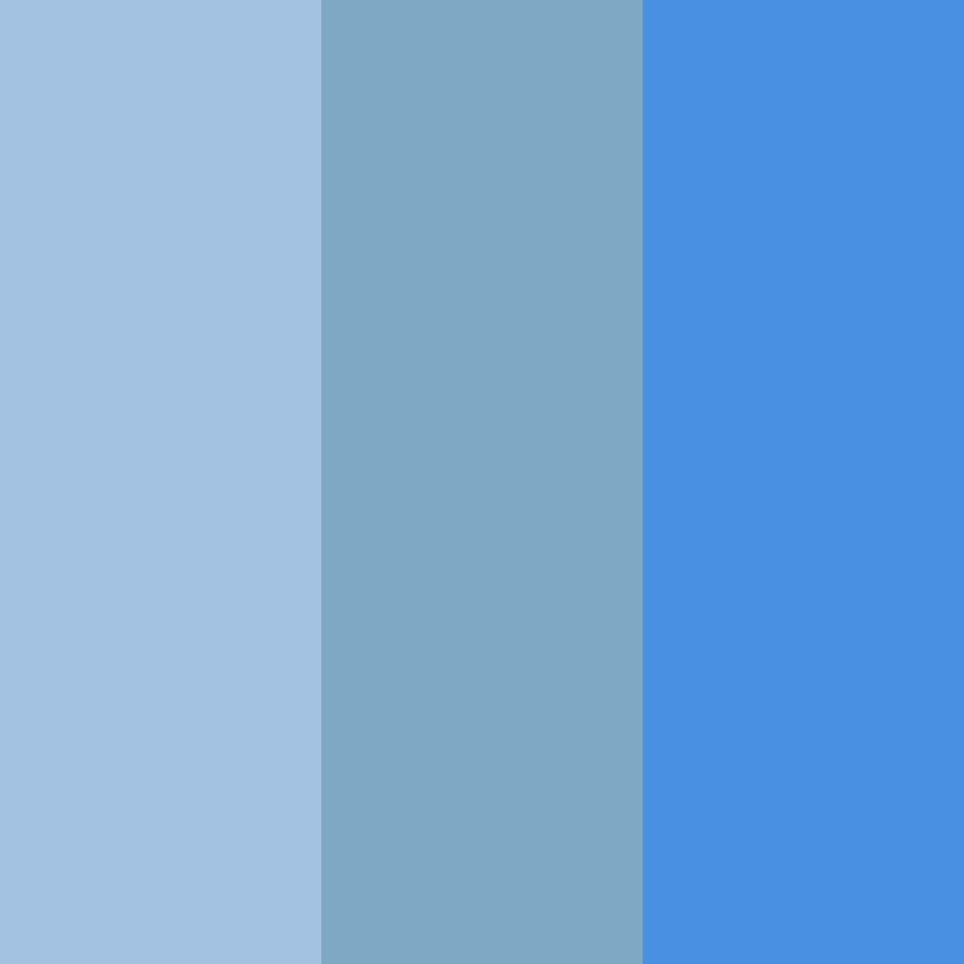 Download serene sky tones color palette PNG image (square)