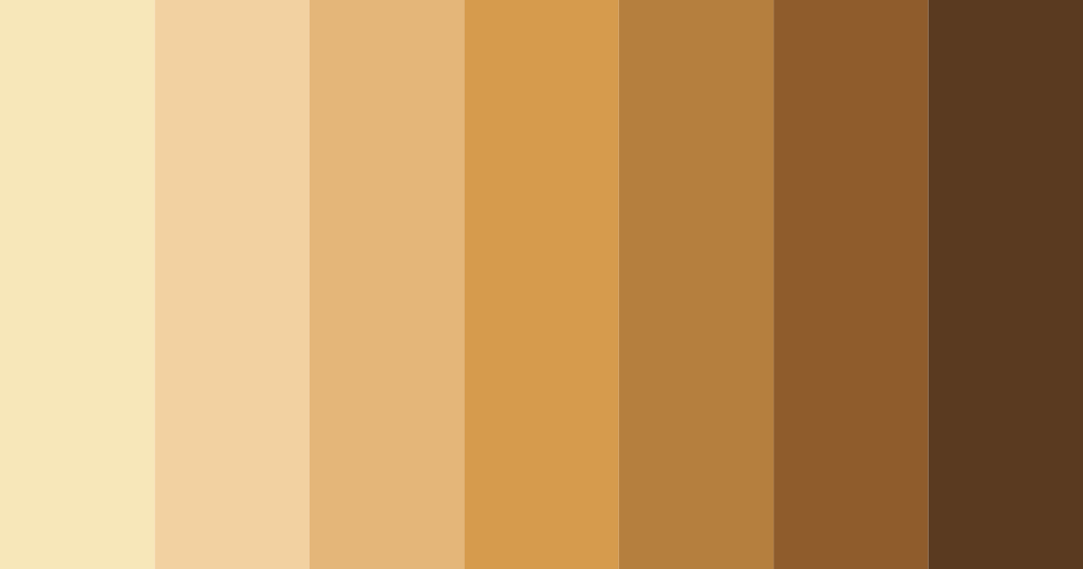 Download brown sunset color palette PNG image (landscape)
