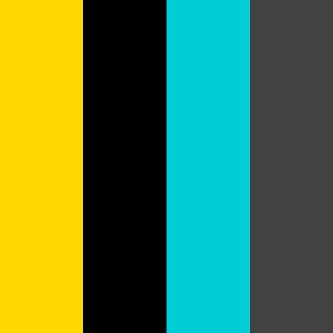 Download sunny day color palette PNG image (square)