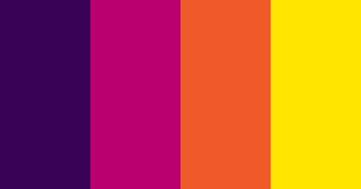 Download violet sunset color palette PNG image (landscape)