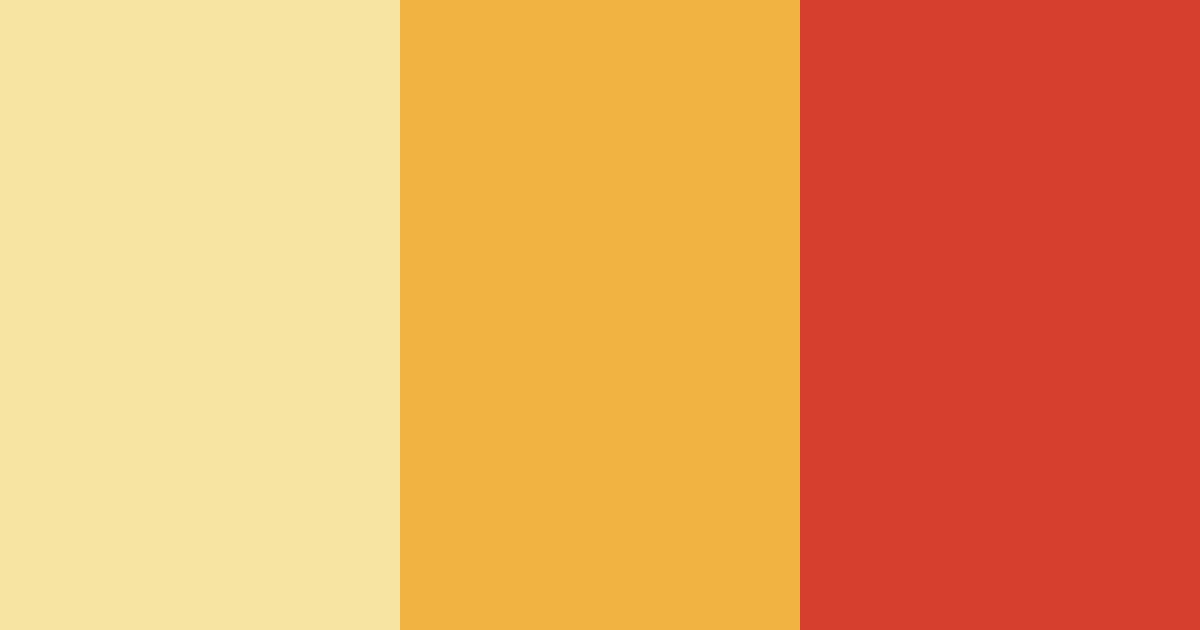 Download golden ember sunrise color palette PNG image (landscape)