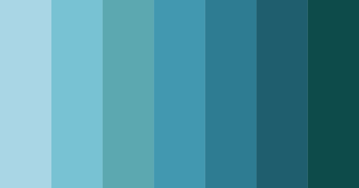 Download serene tides color palette PNG image (landscape)