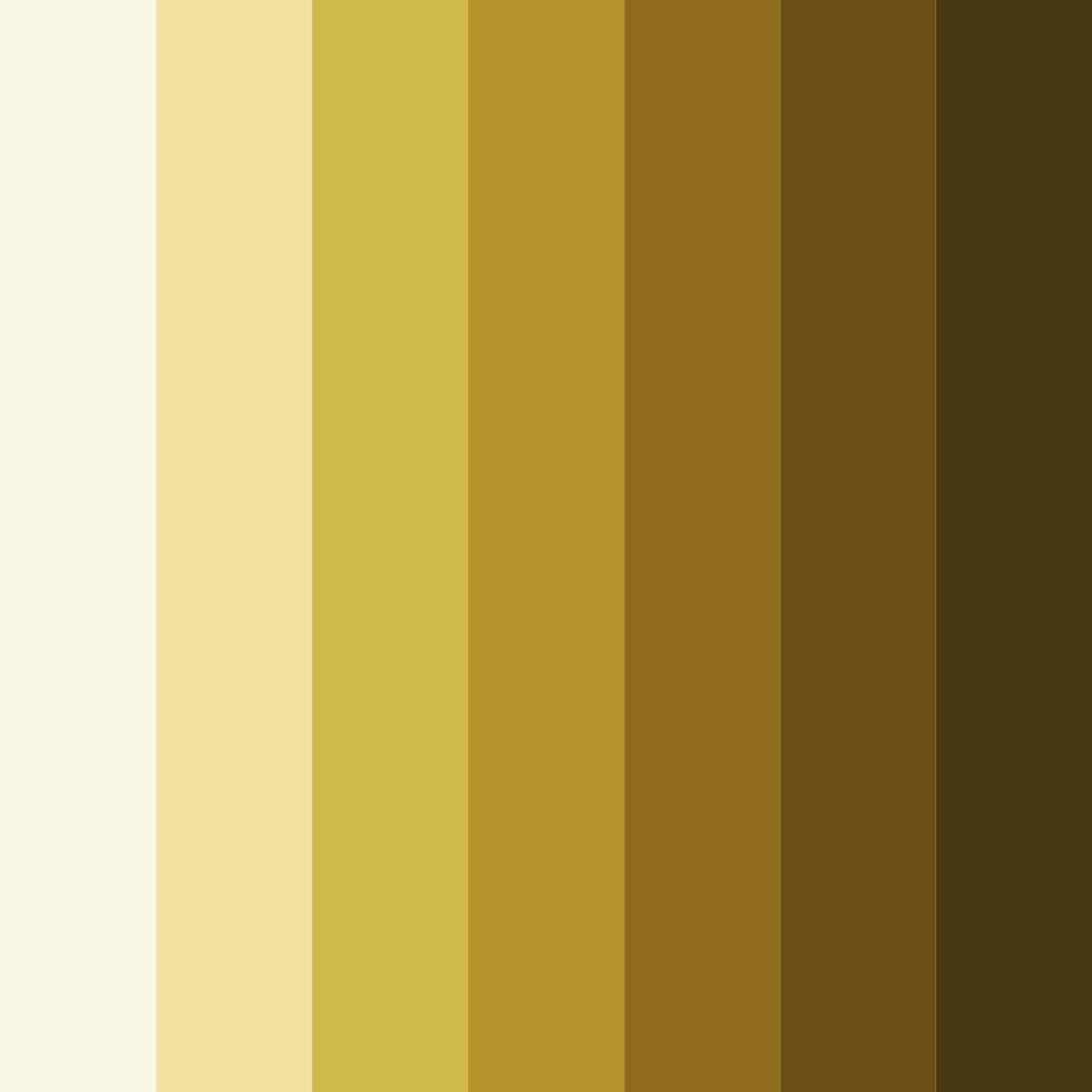 Download golden earth color palette PNG image (square)