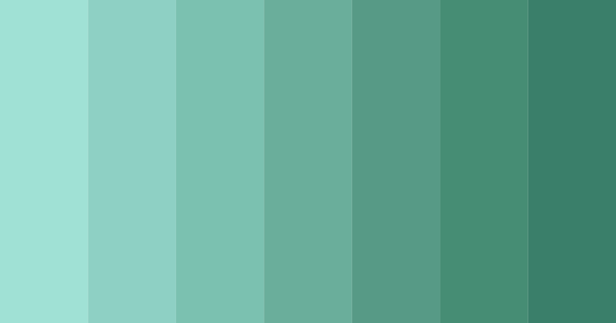 Download tropical serenity color palette PNG image (landscape)