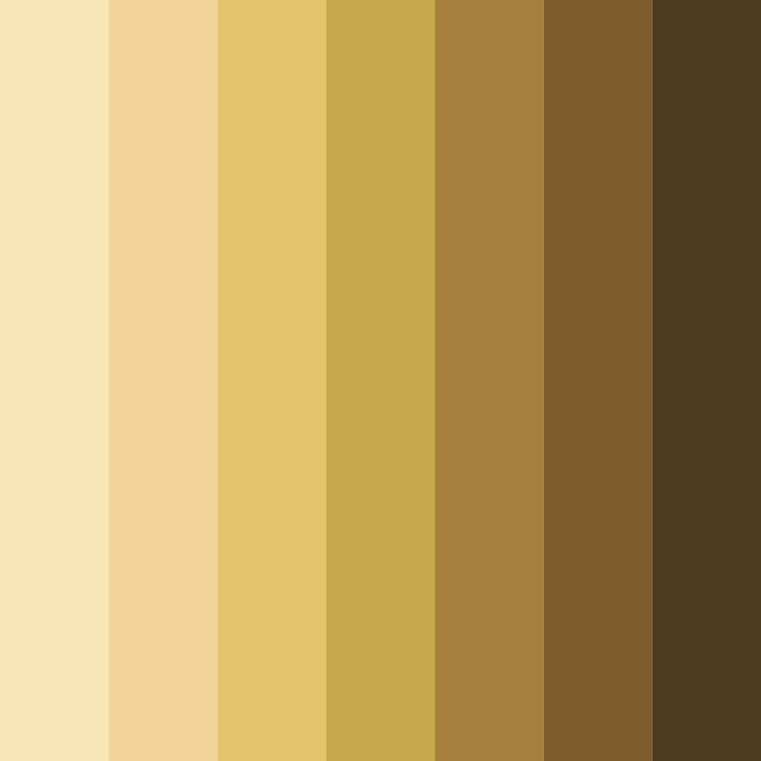 Download divine aura color palette PNG image (square)