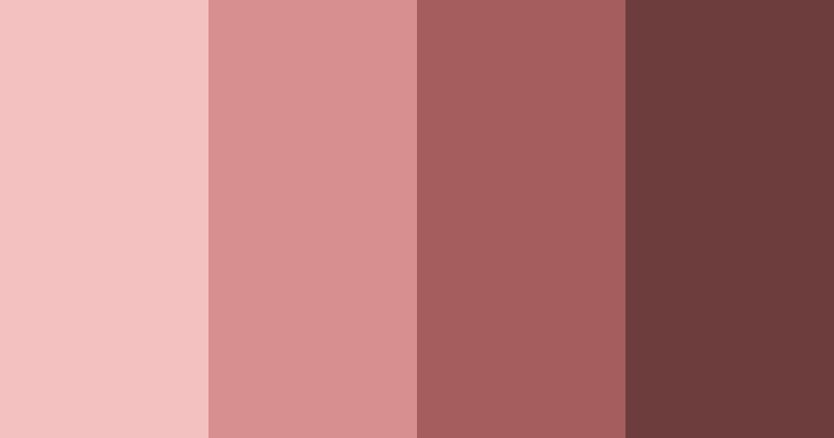 Download winter red color palette PNG image (landscape)