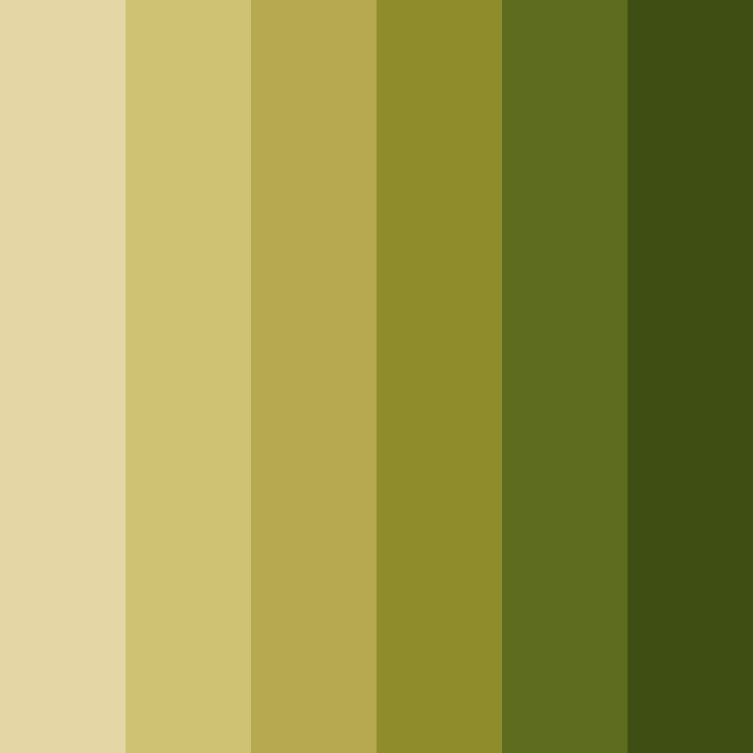 Download green gold color palette PNG image (square)