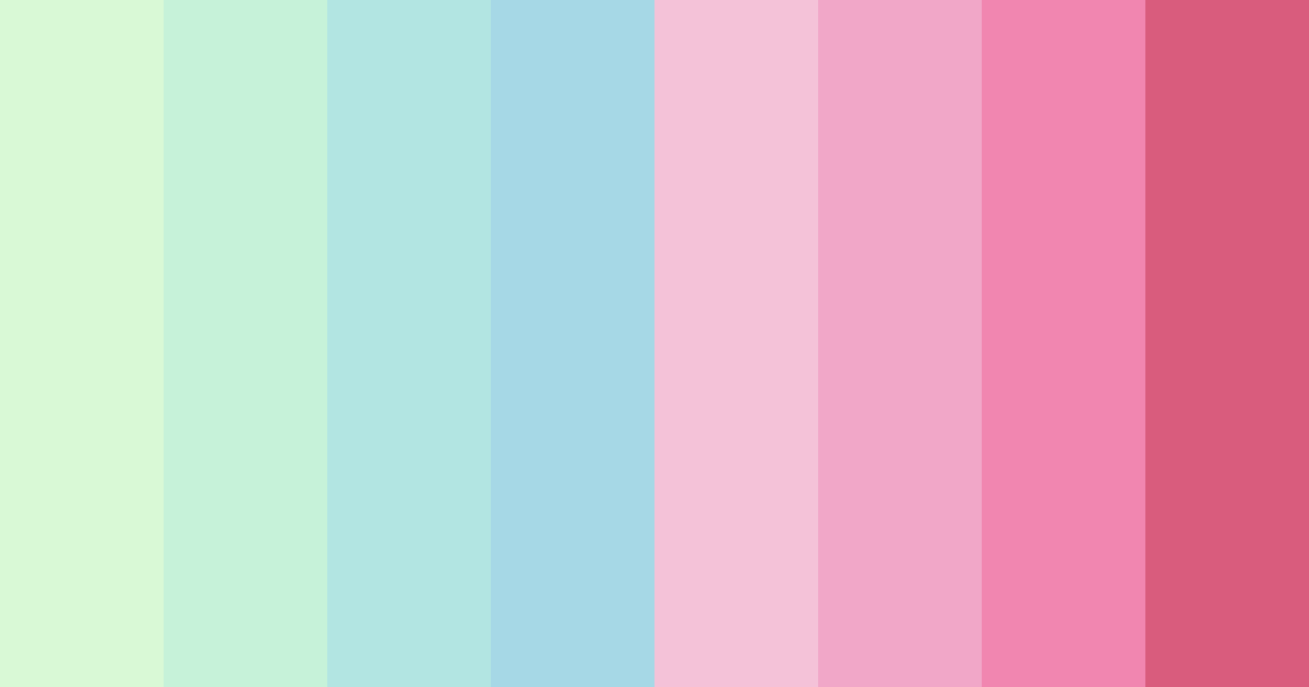 Download blossom breeze color palette PNG image (landscape)