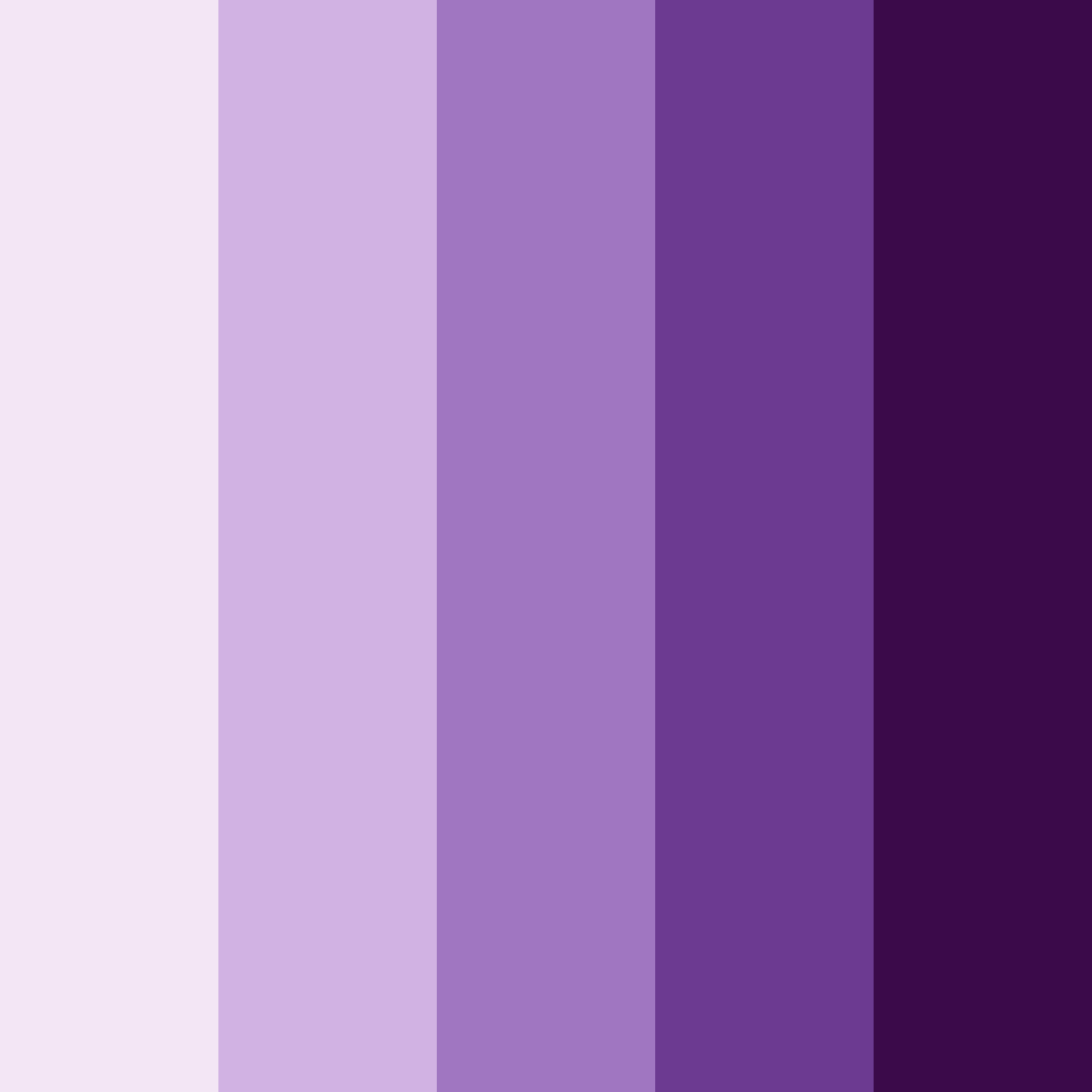 Download enchanted lilac garden color palette PNG image (square)