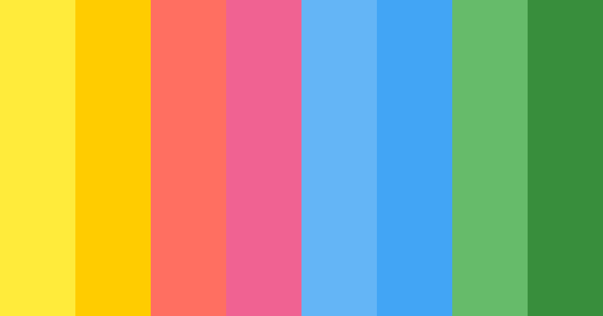 Download colorful spectrum color palette PNG image (landscape)