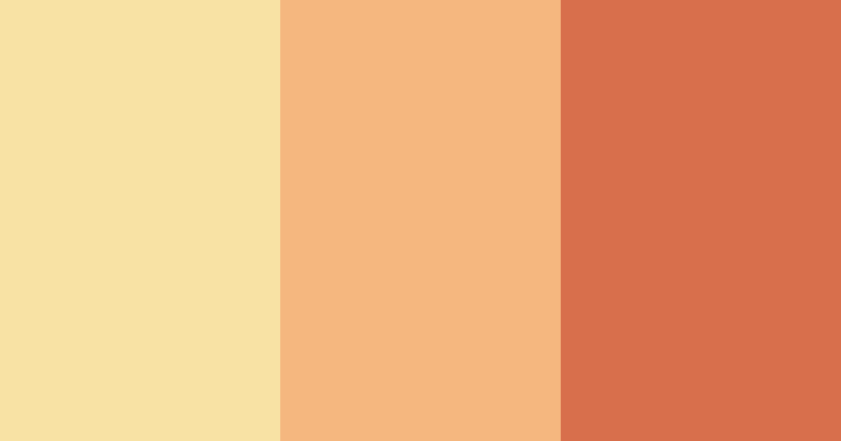 Download warm orange color palette PNG image (landscape)