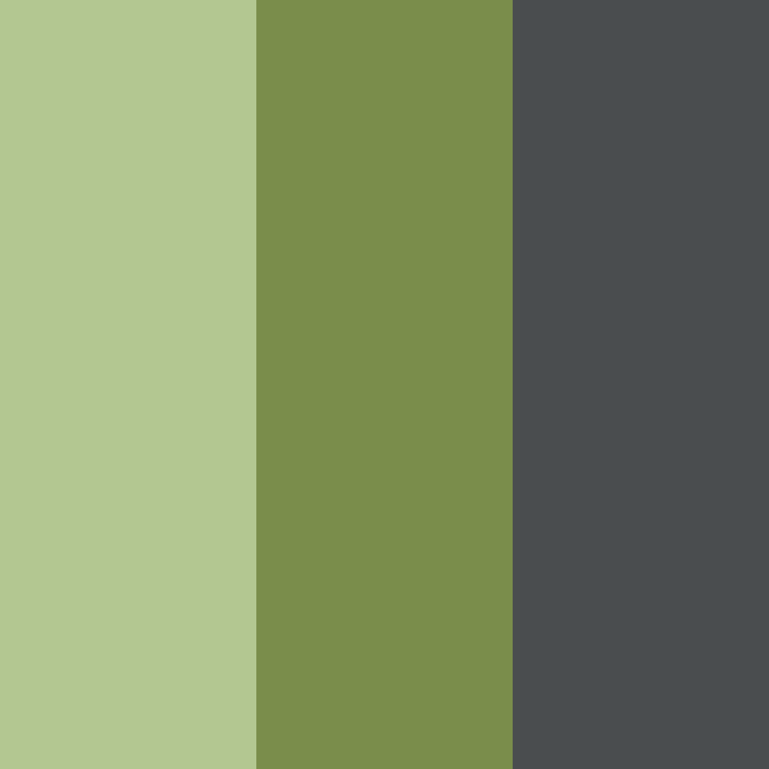 Download shades of olive green color palette PNG image (square)