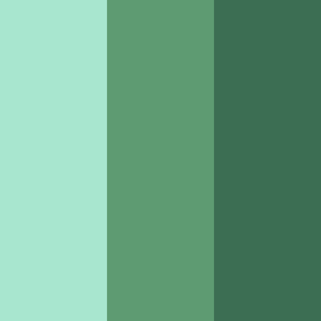 Download verdant embrace color palette PNG image (square)