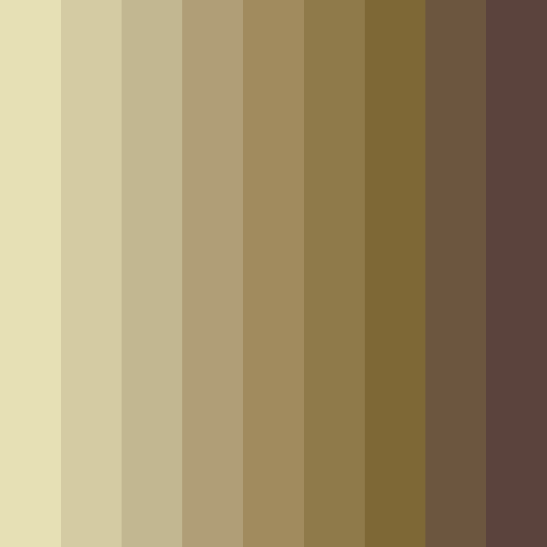 Download whispers of autumn color palette PNG image (square)