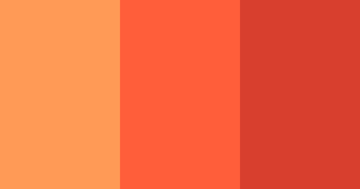 Download tangerine dreams color palette PNG image (landscape)