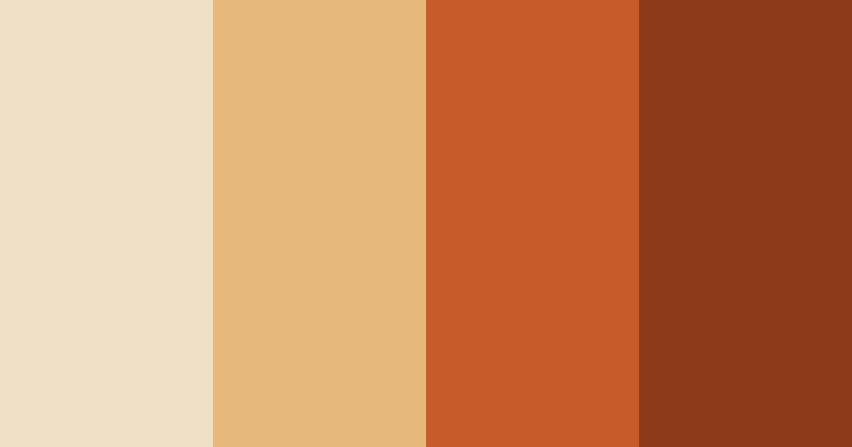Download autumn embrace color palette PNG image (landscape)