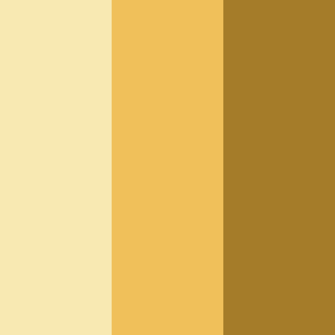 Download golden horizon color palette PNG image (square)