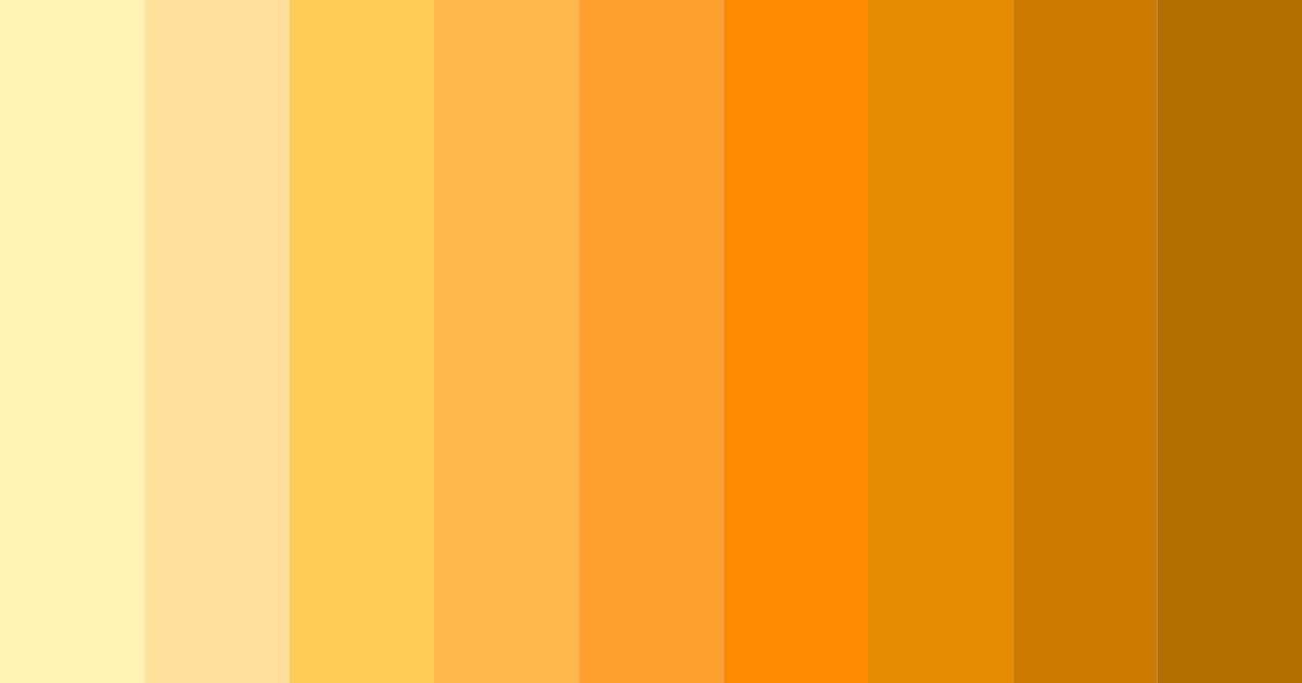 Download golden sunrise color palette PNG image (landscape)