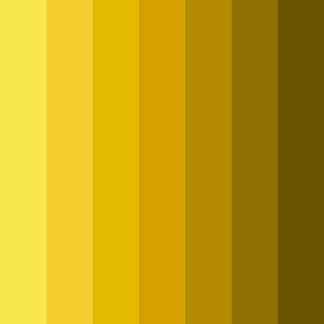 Download fun yellow color palette PNG image (square)