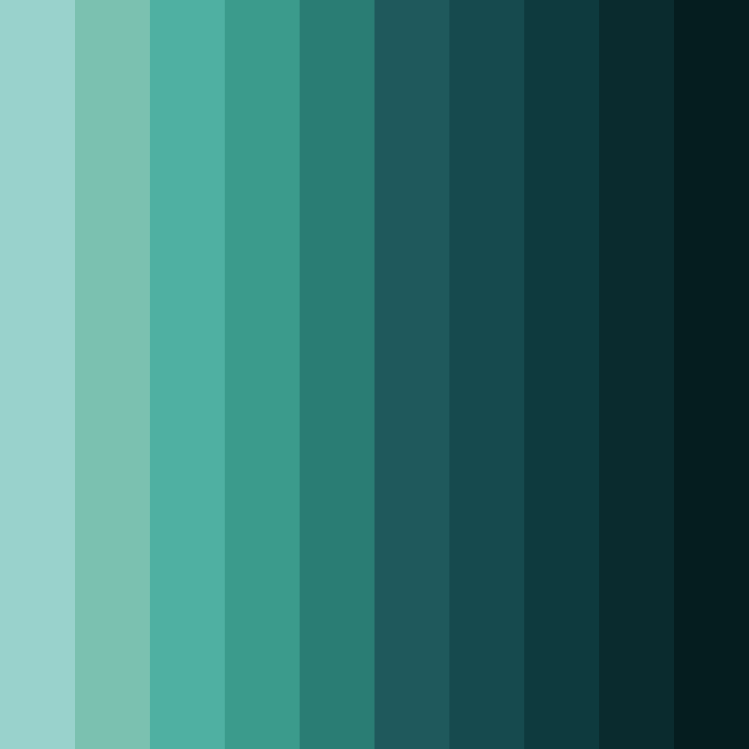Download tropical depths color palette PNG image (square)