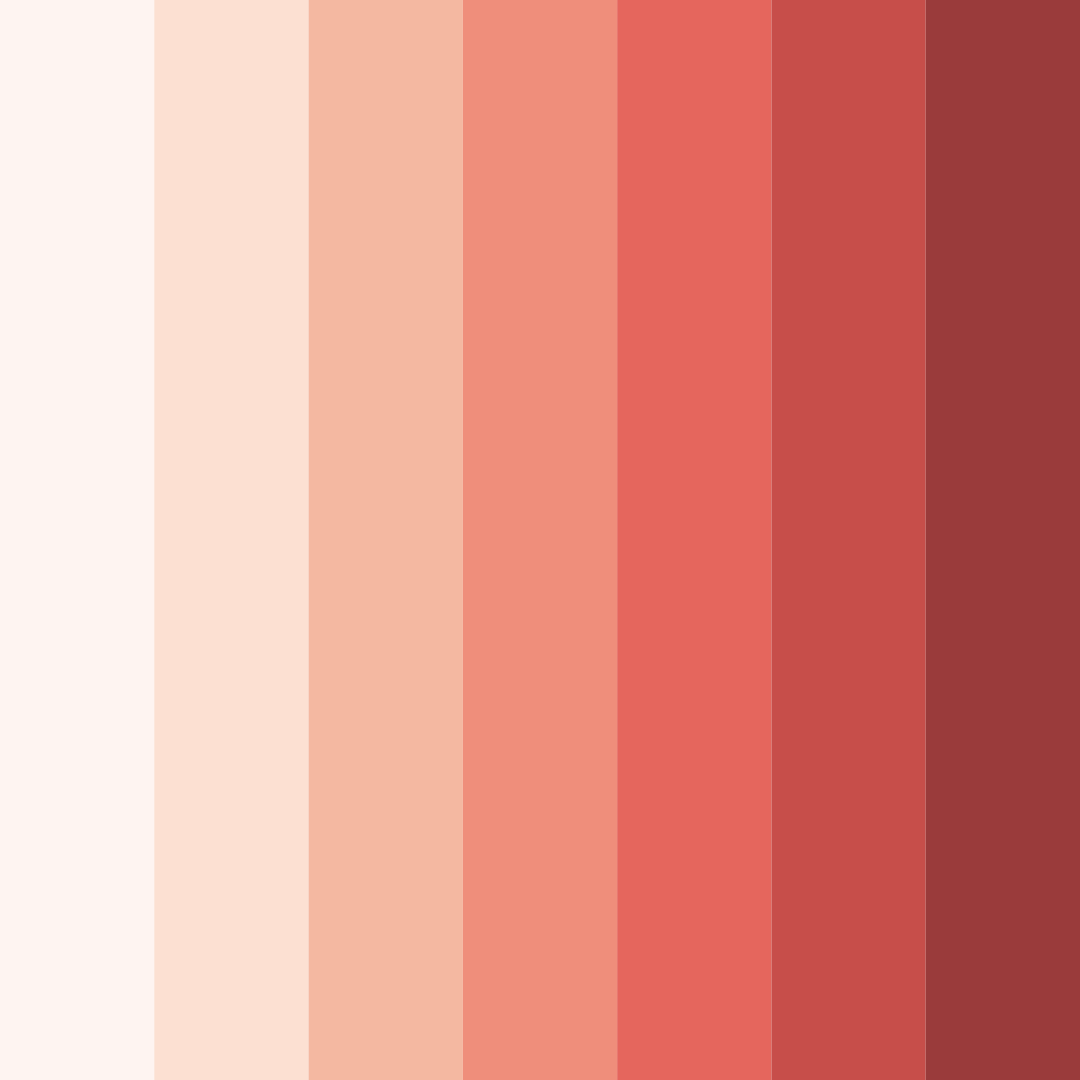 Download blush blossoms color palette PNG image (square)
