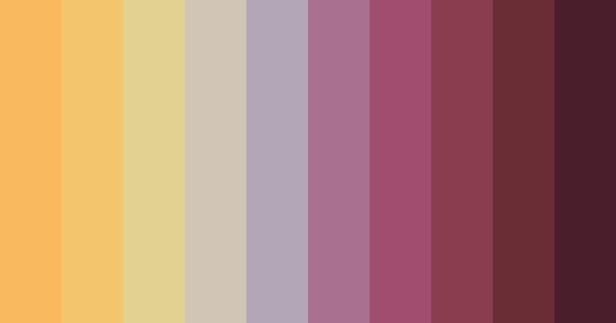 Download autumn embrace color palette PNG image (landscape)