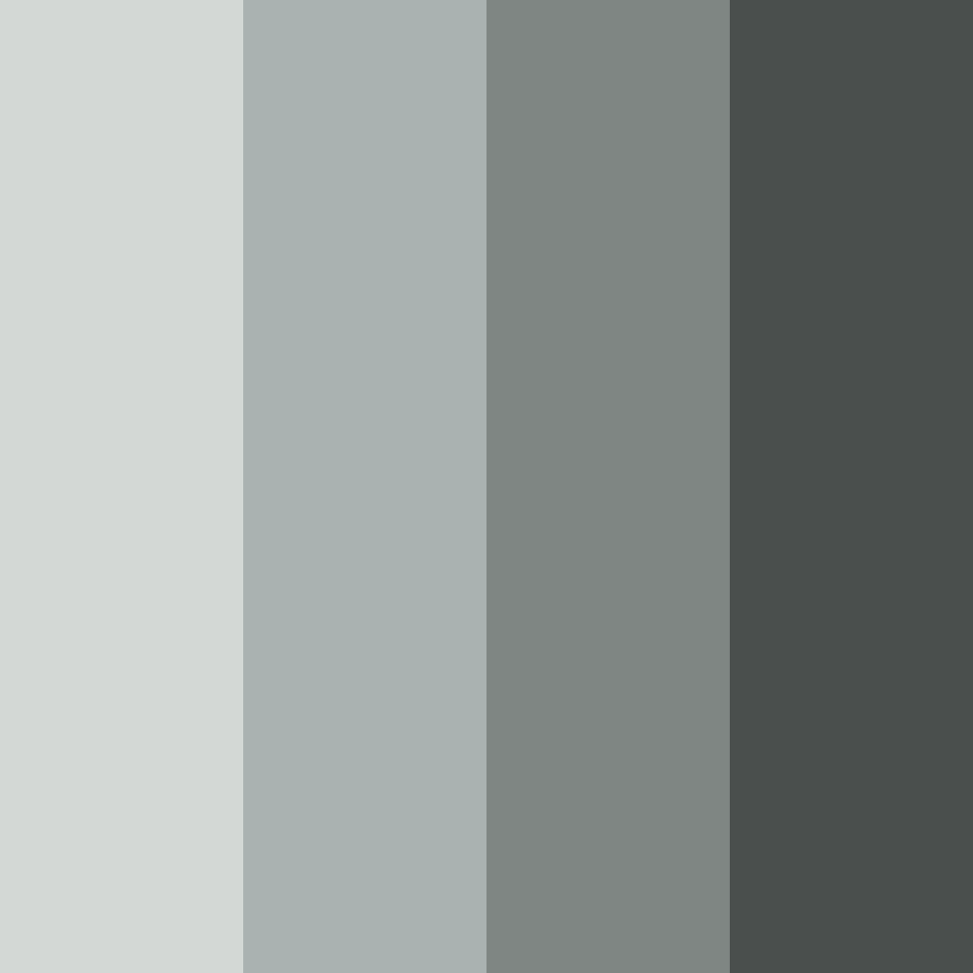 Download shades of ash color palette PNG image (square)