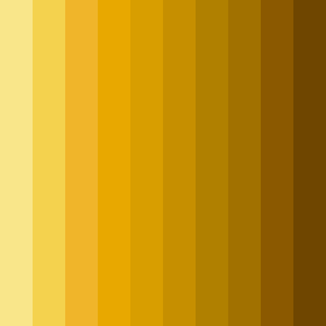 Download lemon yellow color palette PNG image (square)