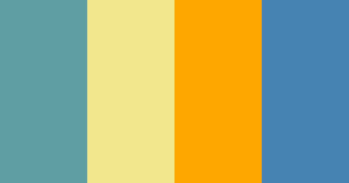 Download sea and sun color palette PNG image (landscape)