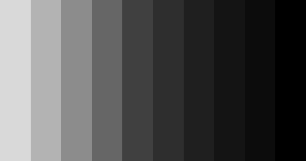 Download shades of shadow color palette PNG image (landscape)