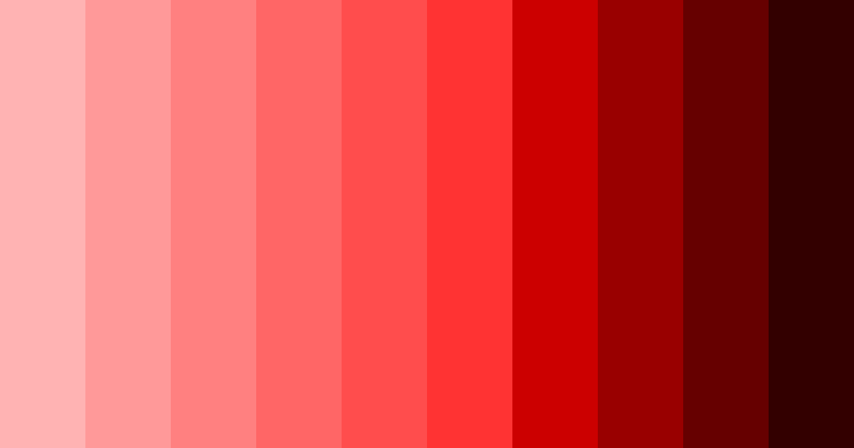 Download bright red color palette PNG image (landscape)