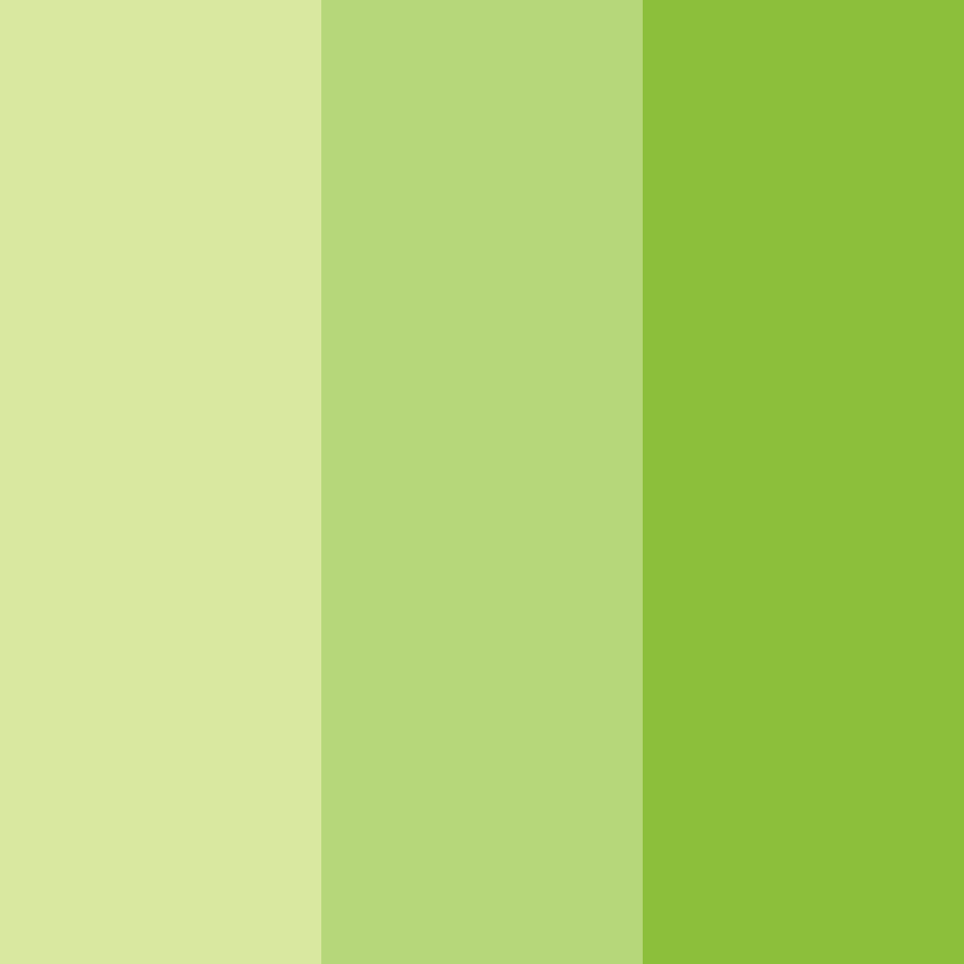 Download lime blossom serenity color palette PNG image (square)