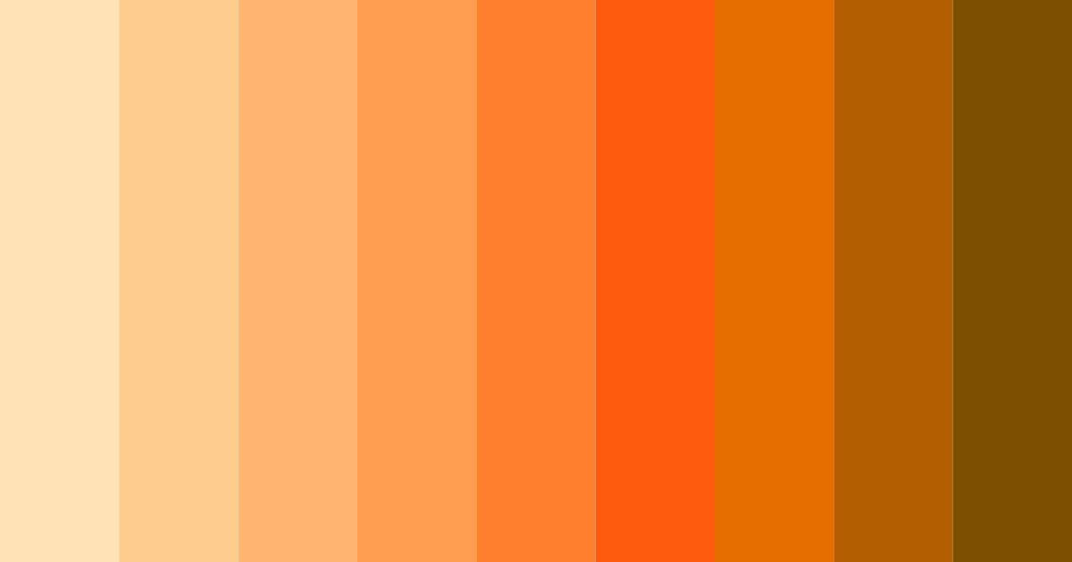 Download sunset harvest color palette PNG image (landscape)