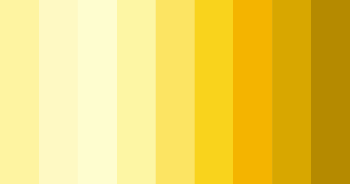 Download sunshine serenade color palette PNG image (landscape)
