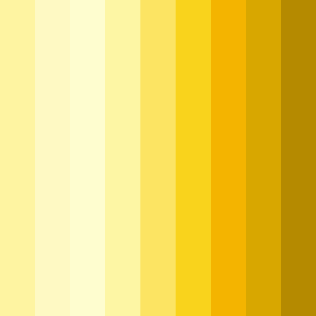 Download sunshine serenade color palette PNG image (square)