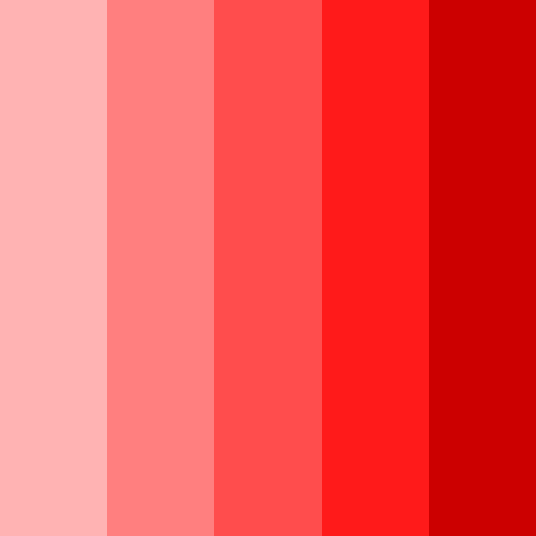 Download bright red color palette PNG image (square)