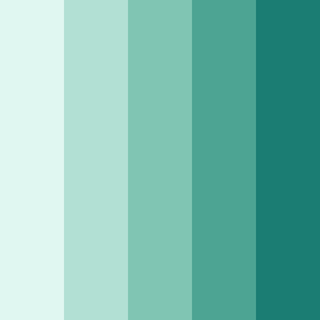 Download serene oasis color palette PNG image (square)