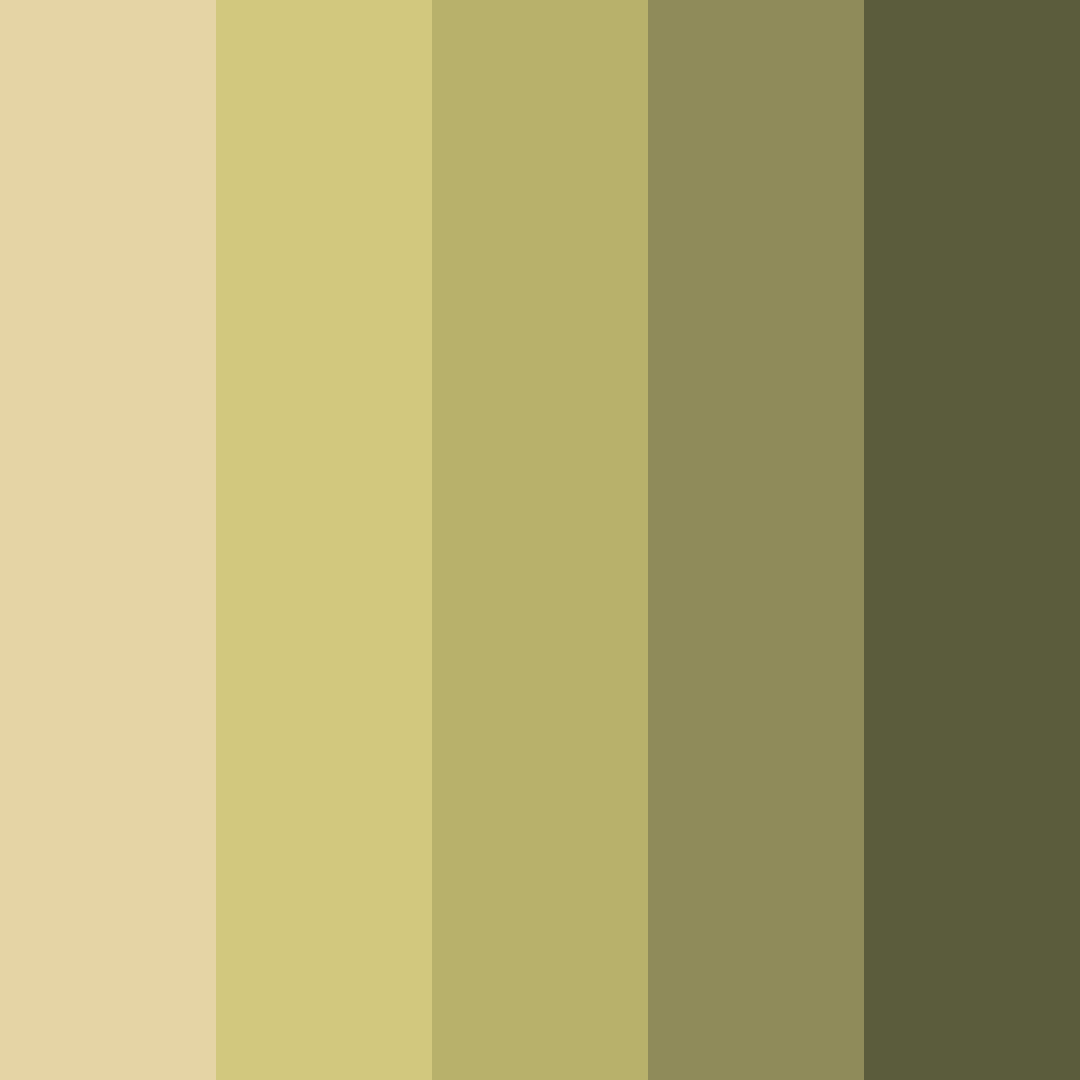 Download desert sage color palette PNG image (square)