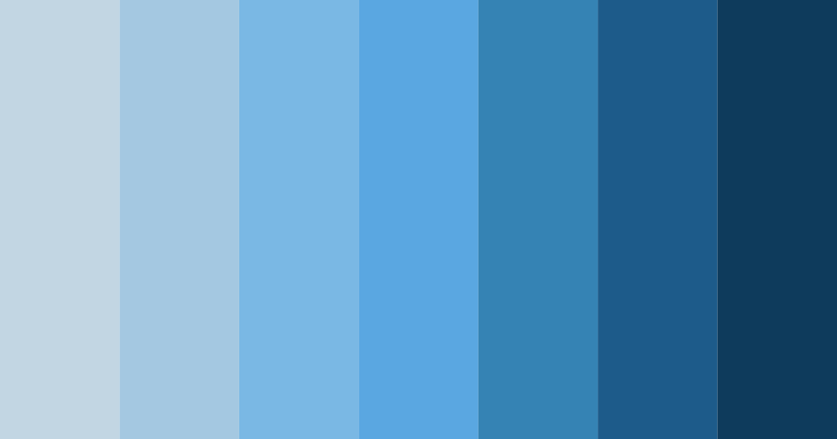 Download oceanic harmony color palette PNG image (landscape)