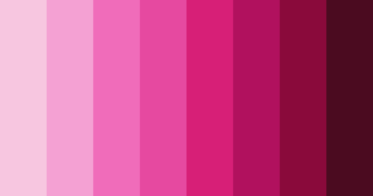 Download blushing rainbows color palette PNG image (landscape)