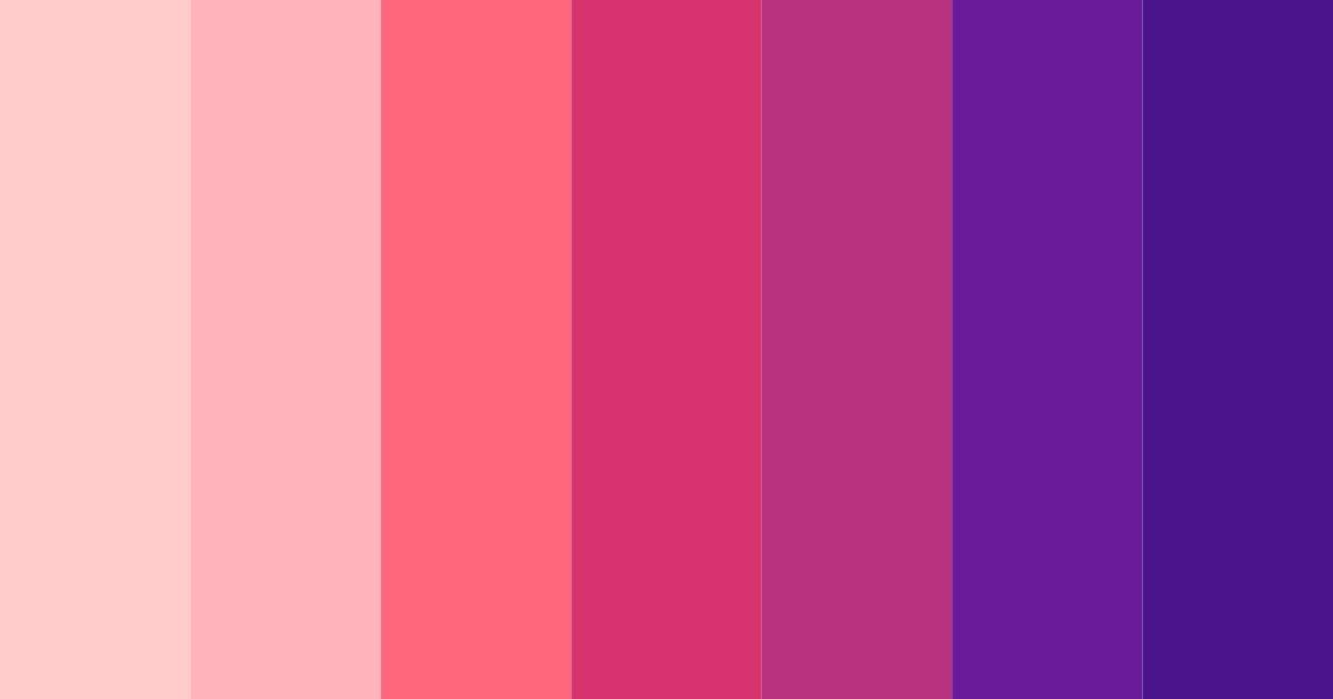 Download vibrant spectrum delight color palette PNG image (landscape)