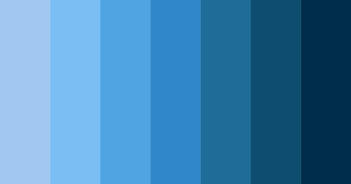 Download azure depths color palette PNG image (landscape)